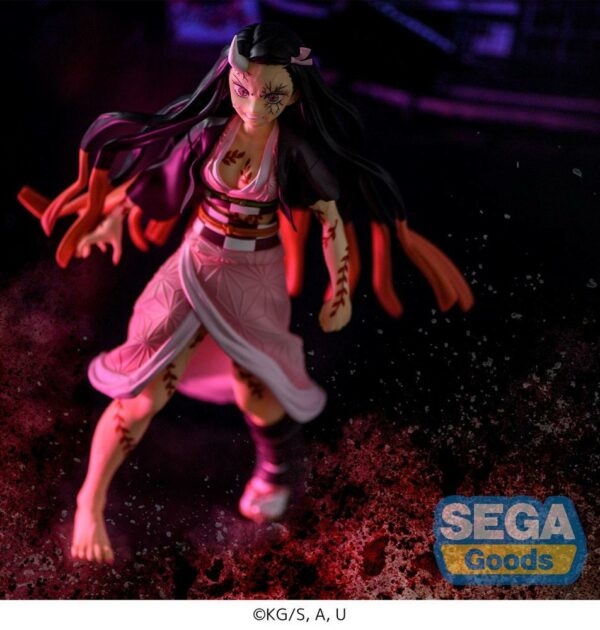 NEZUKO KAMADO DEMON FORM ADVANCING VER FIG 21 CM KIMETSU NO YAIBA FIGURIZMA - Imagen 3