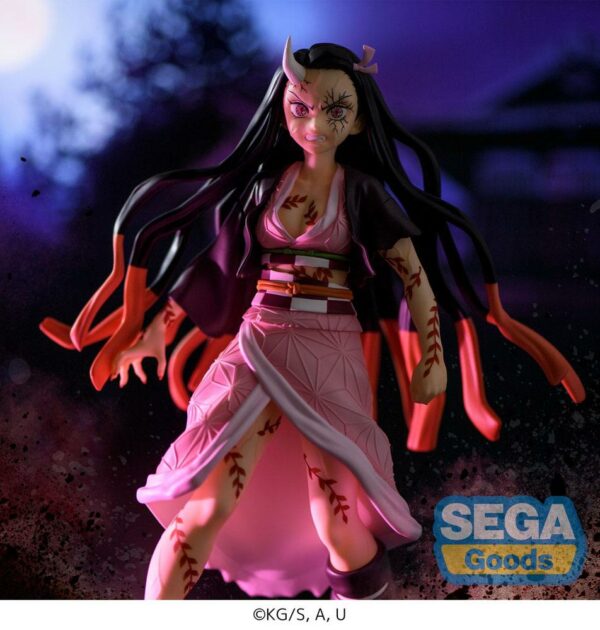 NEZUKO KAMADO DEMON FORM ADVANCING VER FIG 21 CM KIMETSU NO YAIBA FIGURIZMA - Imagen 4