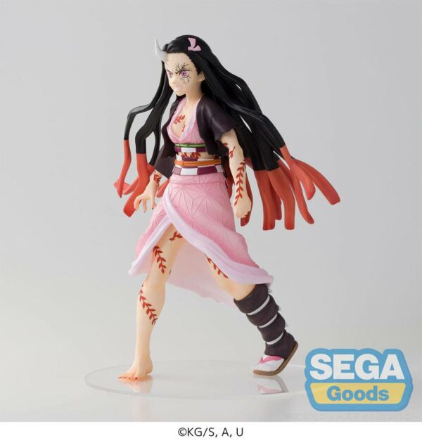 NEZUKO KAMADO DEMON FORM ADVANCING VER FIG 21 CM KIMETSU NO YAIBA FIGURIZMA - Imagen 10