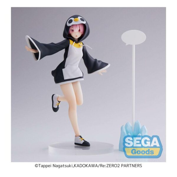 LUMINASTA RAM KOTORIASOBI FIG 20 CM RE:ZERO SLIAW - Imagen 3