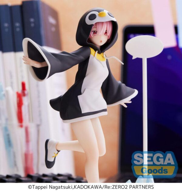 LUMINASTA RAM KOTORIASOBI FIG 20 CM RE:ZERO SLIAW - Imagen 4