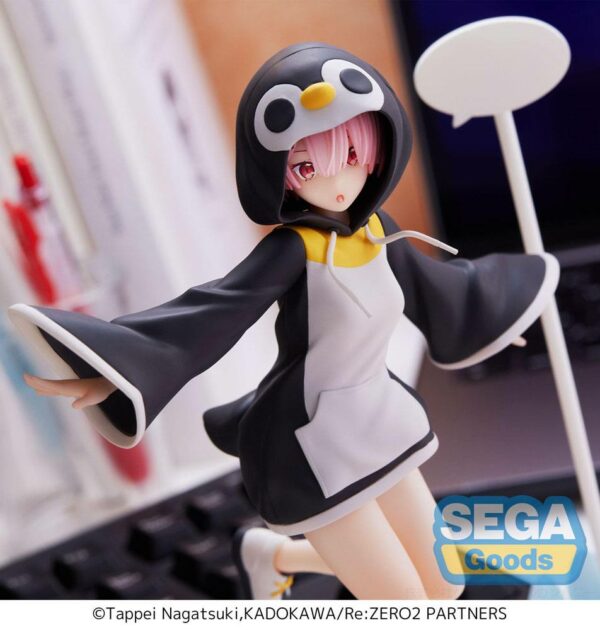 LUMINASTA RAM KOTORIASOBI FIG 20 CM RE:ZERO SLIAW - Imagen 5