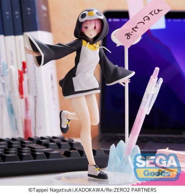 LUMINASTA RAM KOTORIASOBI FIG 20 CM RE:ZERO SLIAW - Imagen 6