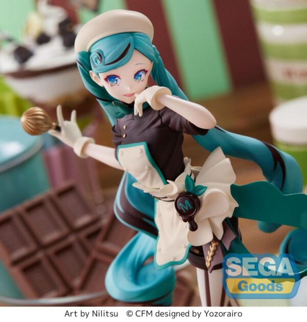 Hatsune Miku Estatua PVC Luminasta Hatsune Miku - Bitter Patissier 21 cm - Imagen 5