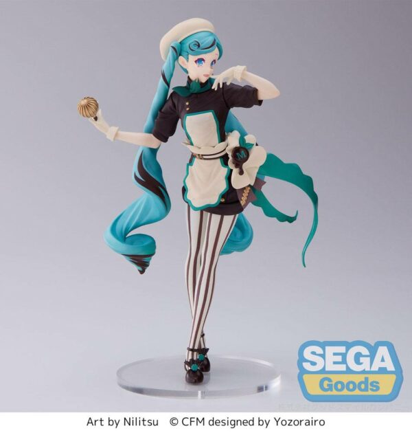 Hatsune Miku Estatua PVC Luminasta Hatsune Miku - Bitter Patissier 21 cm - Imagen 8