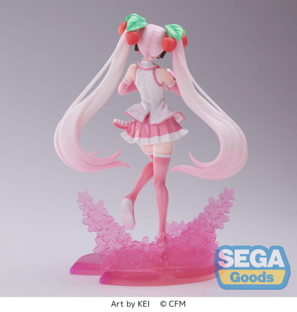 HATSUNE MIKU SAKURA MIKU 2023 VER FIG 21 CM HATSUNE MIKU LUMINASTA - Imagen 7