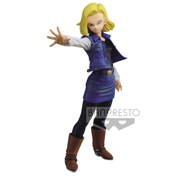 ANDROID 18 FIGURA 18 CM DRAGON BALL Z MATCH MAKERS - Imagen 2