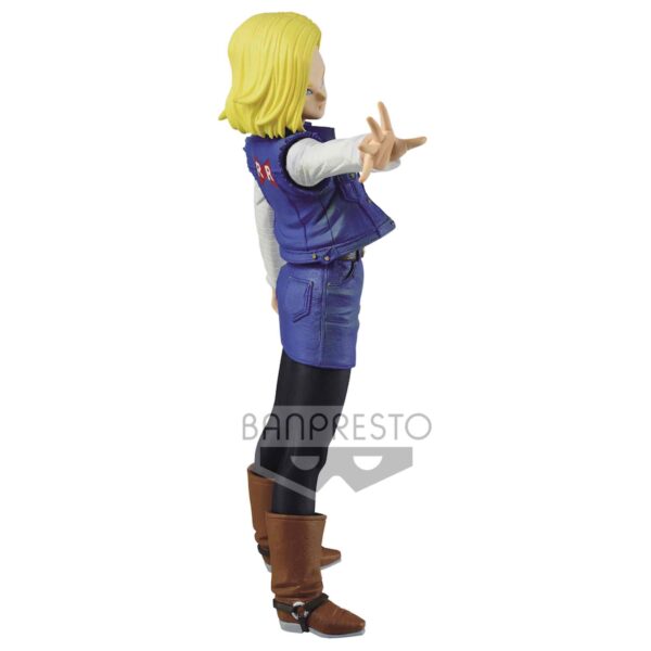 ANDROID 18 FIGURA 18 CM DRAGON BALL Z MATCH MAKERS - Imagen 3