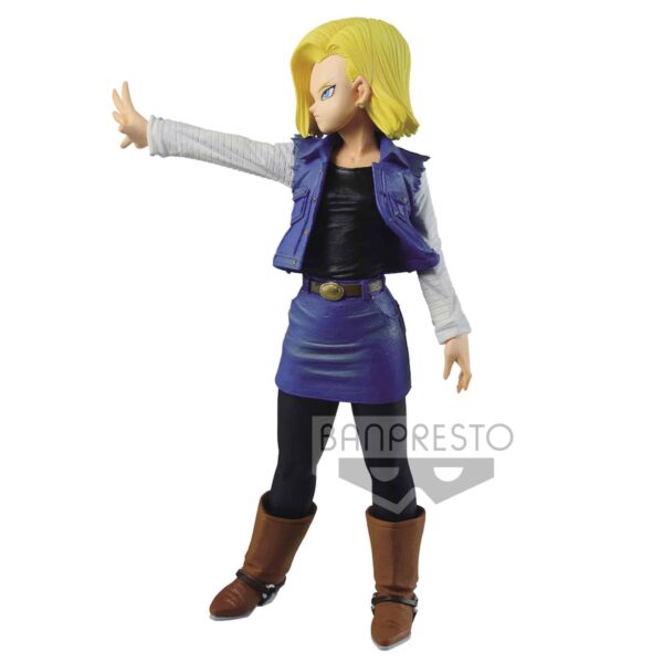 ANDROID 18 FIGURA 18 CM DRAGON BALL Z MATCH MAKERS - Imagen 4