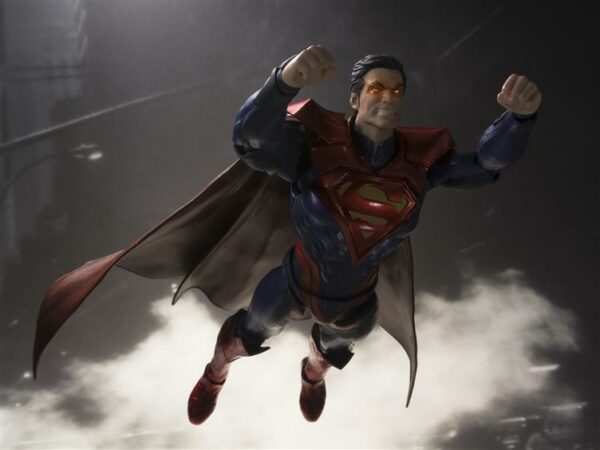 SUPERMAN INJUSTICE VERSION FIGURA 16 CM BATMAN INJUSTICE SH FIGUARTS - Imagen 5