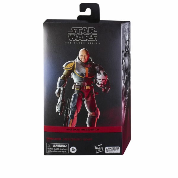 WRECKER (MERCENARY GEAR) FIG. 15 CM STAR WARS THE BAD BATCH THE BLACK SERIES - Imagen 2