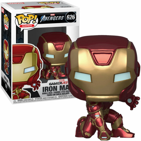 Marvel's Avengers (2020 video game) Funko POP! Marvel Vinyl Figura Iron Man 9 cm