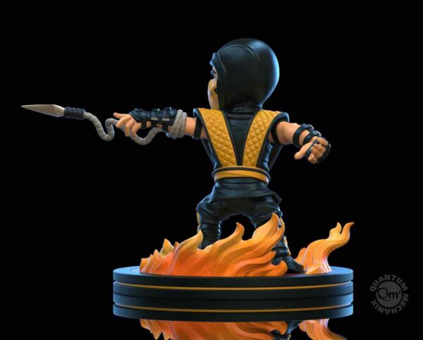 SCORPION FIGURA 10 CM MORTAL KOMBAT Q-FIG - Imagen 5