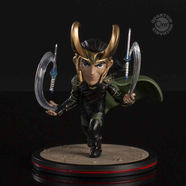 LOKI FIGURA 10 CM MARVEL Q-FIG DIORAMA - Imagen 2