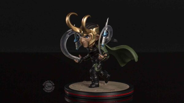 LOKI FIGURA 10 CM MARVEL Q-FIG DIORAMA - Imagen 4