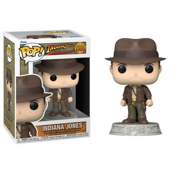 Indiana Jones Figura Funko POP! Movies Vinyl Indiana Jones w/Jacket 9 cm