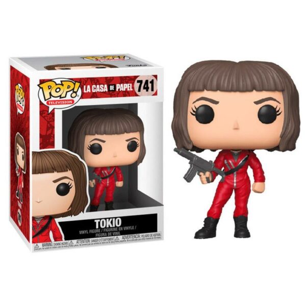 La casa de papel Funko POP! TV Vinyl Figuren Tokio 9 cm