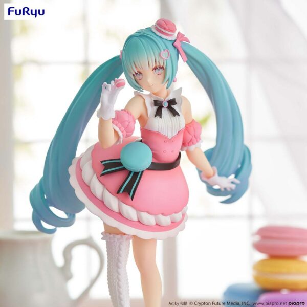 HATSUNE MIKU SWEETSWEETS MACARON FIG 21 CM HATSUNE MIKU EXCEED CREATIVE FIG - Imagen 4