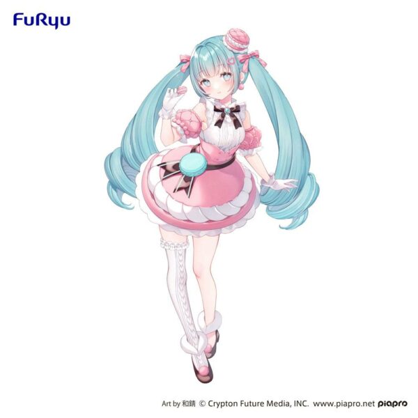 HATSUNE MIKU SWEETSWEETS MACARON FIG 21 CM HATSUNE MIKU EXCEED CREATIVE FIG - Imagen 6