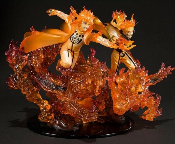 MINATO NAMIKAZE KURAMA KIZUNA RELATION FIGURA 22 CM NARUTO SHIPPUDEN FIGUARTS ZERO RE-ISSUED - Imagen 5