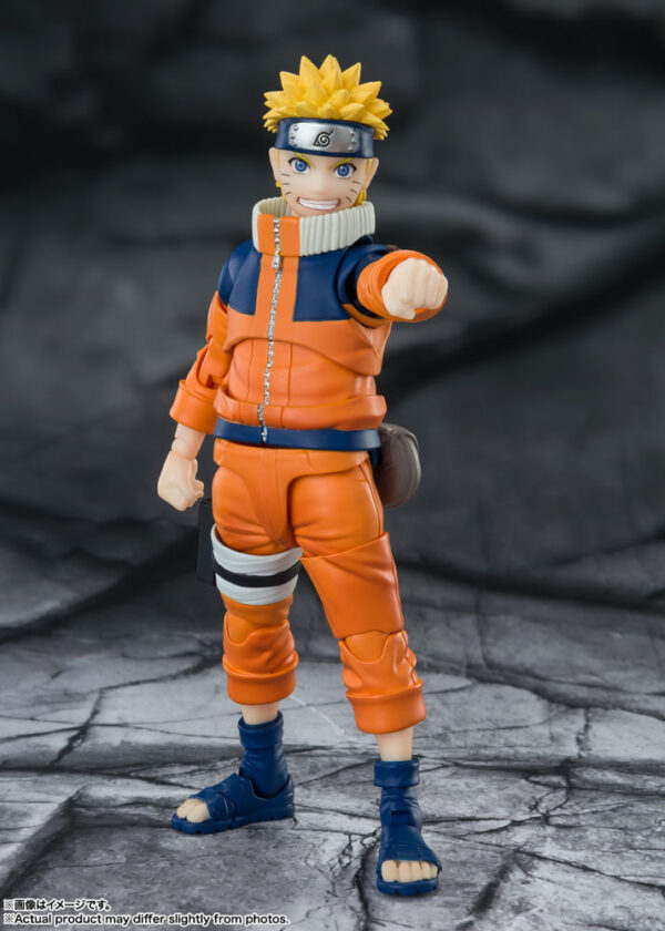 NARUTO UZUMAKI THE NO1 MOST UNPREDICTABLE NINJA VER FIG 13,5 CM NARUTO SH FIGUARTS - Imagen 3