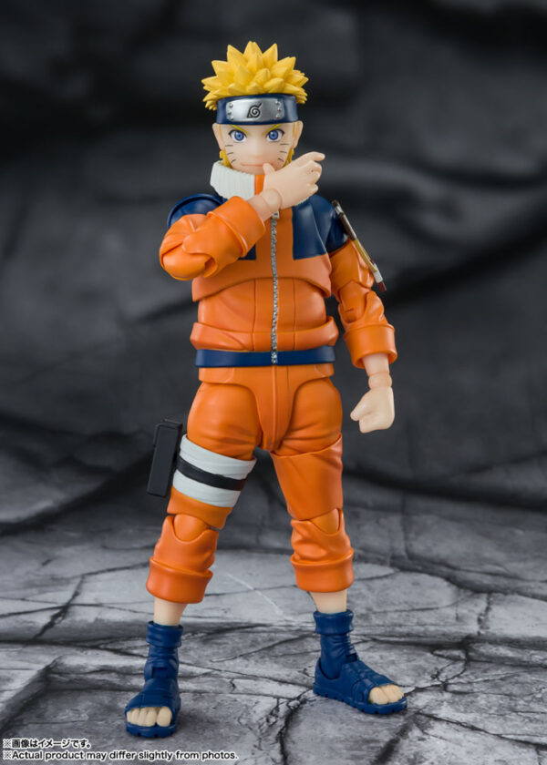 NARUTO UZUMAKI THE NO1 MOST UNPREDICTABLE NINJA VER FIG 13,5 CM NARUTO SH FIGUARTS - Imagen 4