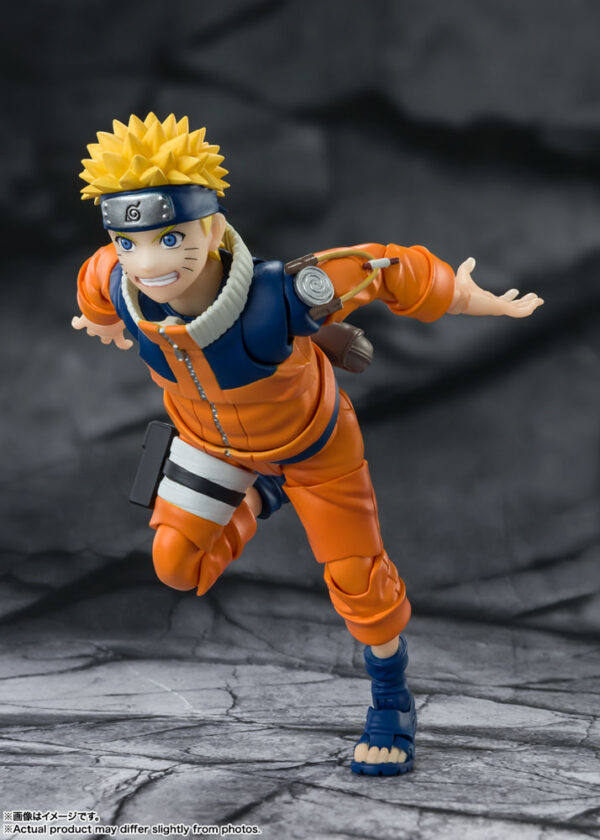 NARUTO UZUMAKI THE NO1 MOST UNPREDICTABLE NINJA VER FIG 13,5 CM NARUTO SH FIGUARTS - Imagen 6