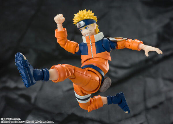 NARUTO UZUMAKI THE NO1 MOST UNPREDICTABLE NINJA VER FIG 13,5 CM NARUTO SH FIGUARTS - Imagen 8