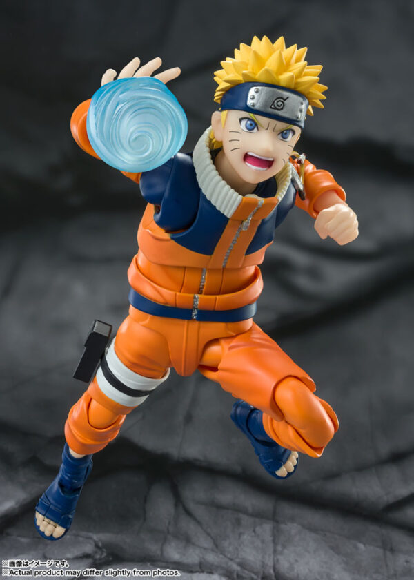 NARUTO UZUMAKI THE NO1 MOST UNPREDICTABLE NINJA VER FIG 13,5 CM NARUTO SH FIGUARTS - Imagen 9