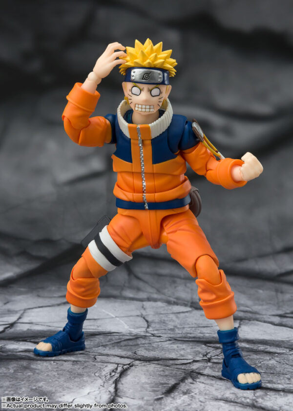 NARUTO UZUMAKI THE NO1 MOST UNPREDICTABLE NINJA VER FIG 13,5 CM NARUTO SH FIGUARTS - Imagen 10