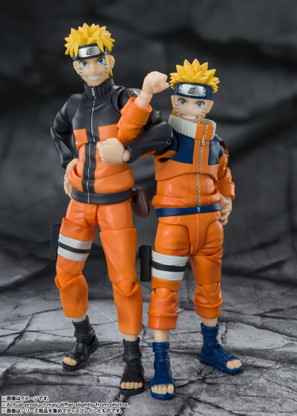 NARUTO UZUMAKI THE NO1 MOST UNPREDICTABLE NINJA VER FIG 13,5 CM NARUTO SH FIGUARTS - Imagen 11