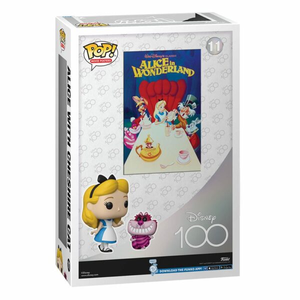 Disney's 100th Anniversary POP! Movie Poster & Figura Alice in Wonderland 9 cm - Imagen 4