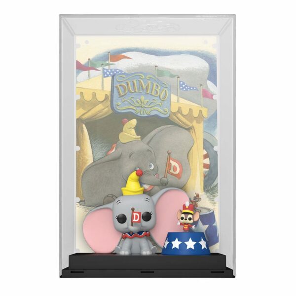 Disney's 100th Anniversary POP! Movie Poster & Figura Dumbo 9 cm