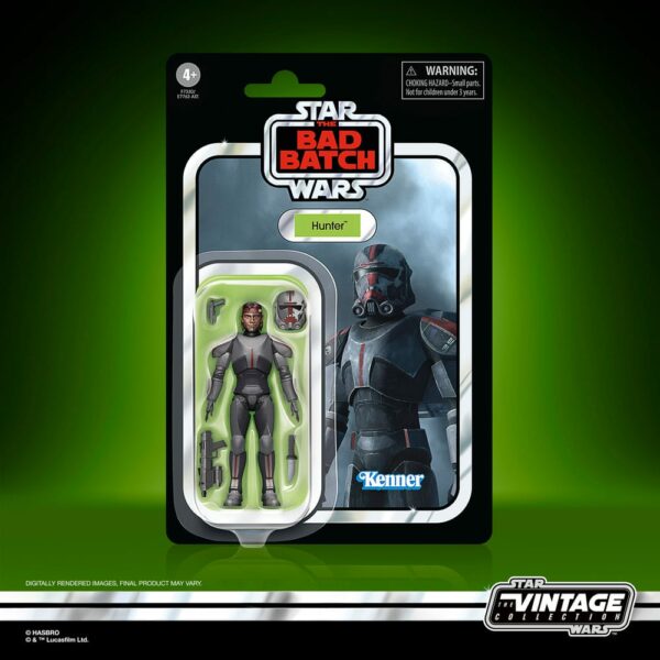 HUNTER FIG. 9,5 CM STAR WARS THE BAD BATCH THE VINTAGE COLLECTION - Imagen 2