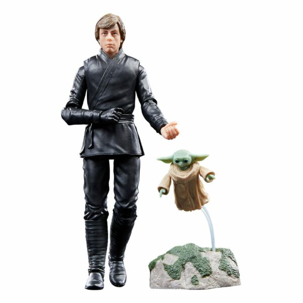 LUKE SKYWALKER & GROGU PACK 2 FIG 15 CM STAR WARS THE BOOK OF BOBA FETT THE BLACK SERIES - Imagen 2