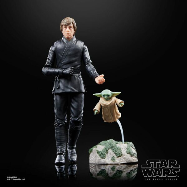 LUKE SKYWALKER & GROGU PACK 2 FIG 15 CM STAR WARS THE BOOK OF BOBA FETT THE BLACK SERIES - Imagen 7