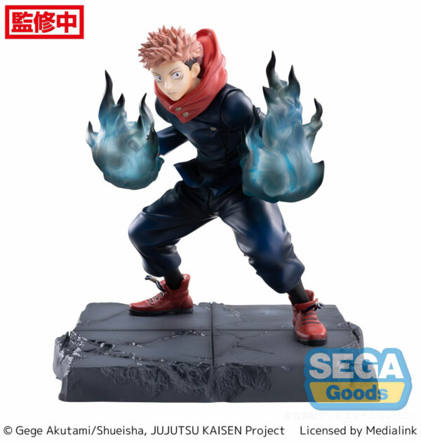 YUJI ITADORI JOINT STRUGGLE VER FIG 16 CM JUJUTSU KAISEN LUMINASTA - Imagen 2