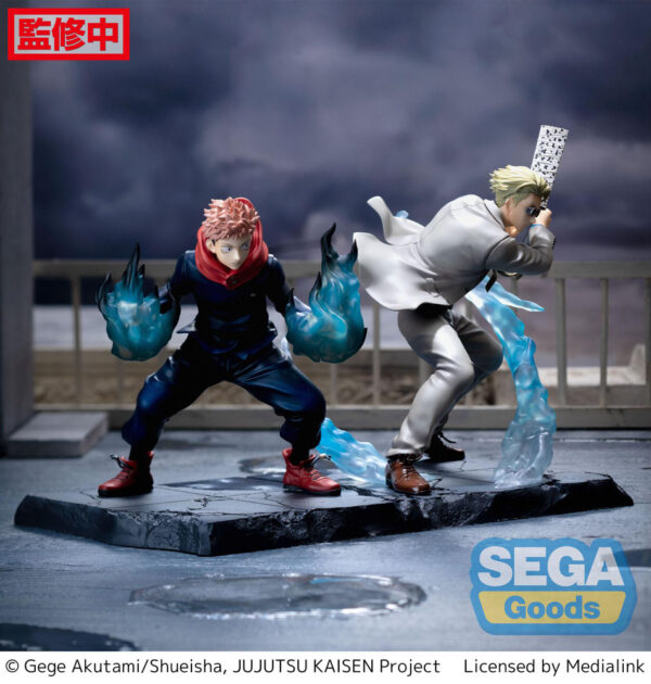 YUJI ITADORI JOINT STRUGGLE VER FIG 16 CM JUJUTSU KAISEN LUMINASTA - Imagen 4