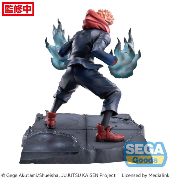 YUJI ITADORI JOINT STRUGGLE VER FIG 16 CM JUJUTSU KAISEN LUMINASTA - Imagen 7