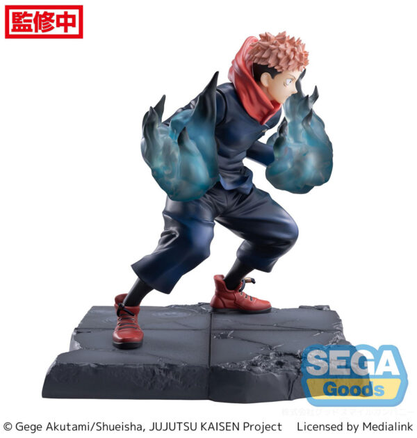 YUJI ITADORI JOINT STRUGGLE VER FIG 16 CM JUJUTSU KAISEN LUMINASTA - Imagen 8