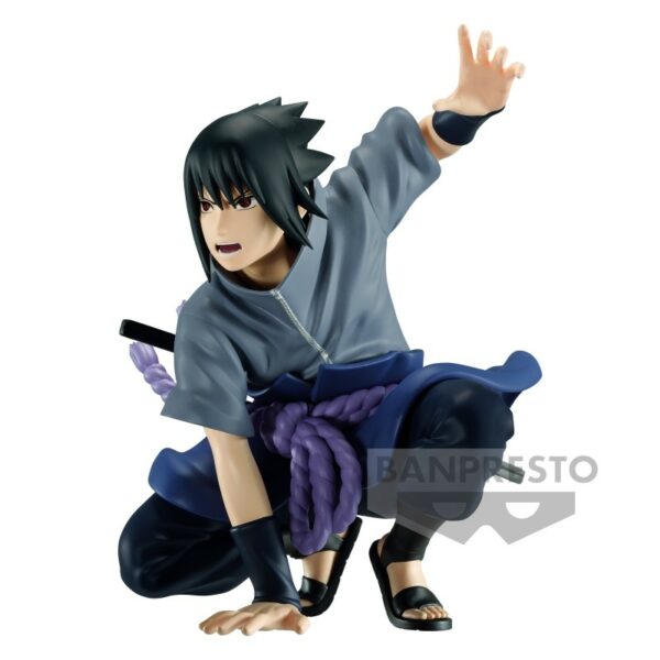 UCHIHA SASUKE FIG 9 CM NARUTO SHIPPUDEN PANEL SPECTACLE - Imagen 2