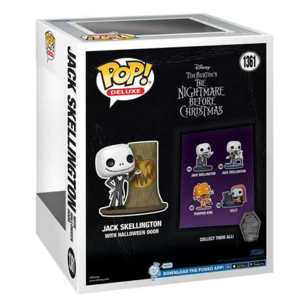 Pesadilla antes de Navidad 30th POP! Deluxe Vinyl Figura Jack - Imagen 2