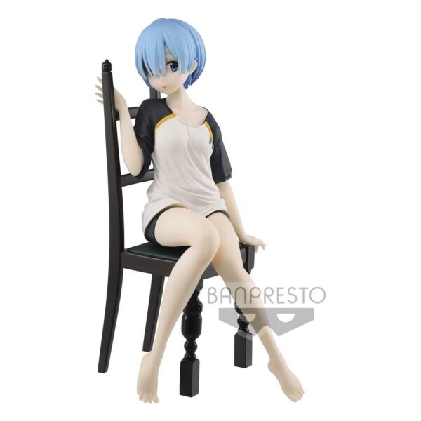 Re: Zero Starting Life in Another World Estatua PVC Rem Relax Time T-Shirt Ver. 20 cm