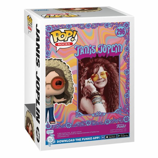 Janis Joplin POP! Rocks Vinyl Figura 9 cm - Imagen 3