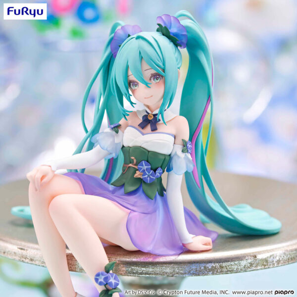 FLOWER FAIRY MORNING GLORY FIG 14 CM HATSUNE MIKU NOODLE STOPPER FIG - Imagen 7