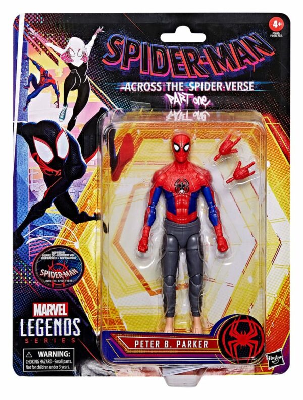 PETER B. PARKER FIG. 15 CM SPIDER-MAN ACROSS THE SPIDER-VERSE PART ONE MARVEL LEGENDS - Imagen 10