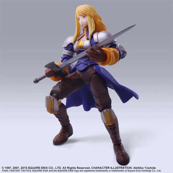 AGRIAS OAKS FIG 14 CM FINAL FANTASY TACTICS BRING ARTS ACTION FIGURE - Imagen 4