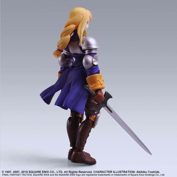 AGRIAS OAKS FIG 14 CM FINAL FANTASY TACTICS BRING ARTS ACTION FIGURE - Imagen 6