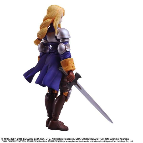 AGRIAS OAKS FIG 14 CM FINAL FANTASY TACTICS BRING ARTS ACTION FIGURE - Imagen 9