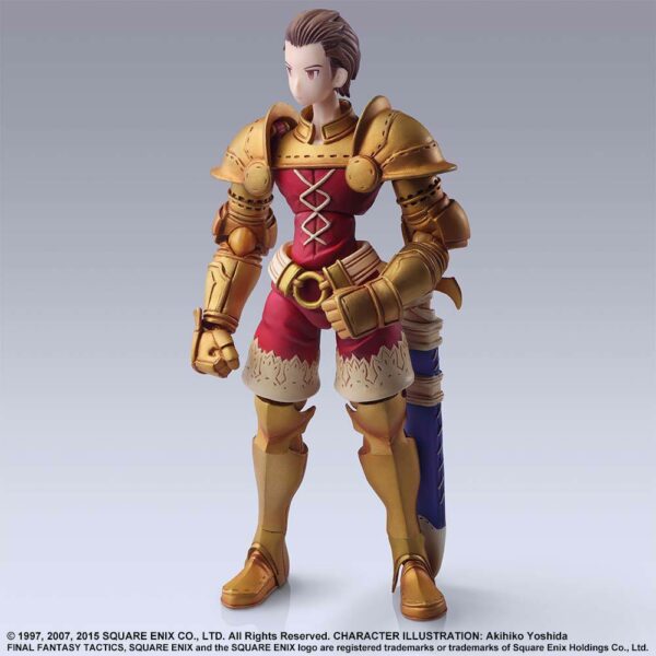 DELITA HEIRAL FIG 14 CM FINAL FANTASY TACTICS BRING ARTS ACTION FIGURE - Imagen 3